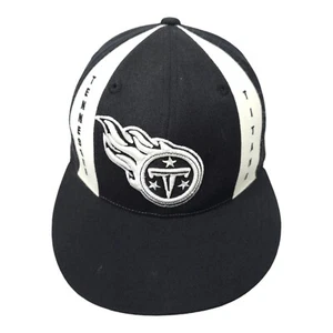 Tennessee Titans NFL Fitted Wool Cap 7 1/4 Mitchell Ness Vintage 00s Trucker Hat - Picture 1 of 14