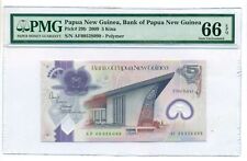 Papua New Guinea 2009 5 Kina Bank Note Gem Unc 66 EPQ PMG