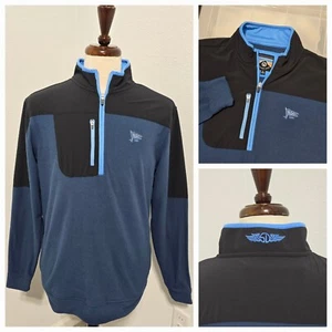 Straight Down Fleece Pullover Men Size Large - Picture 1 of 13