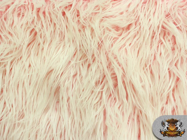 Tela larga de piel sintética ULTRA MONGOLA 2 TONOS / 64" con / Vendido por yarda Foto 1 de 1