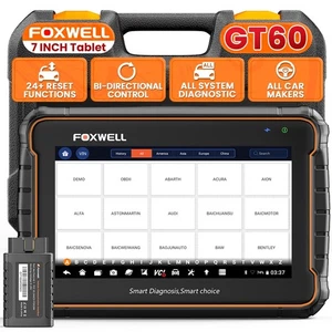 FOXWELL GT60 Bidirectional All System Automotive OBD2 Scanner BT Diagnostic Tool - Picture 1 of 13