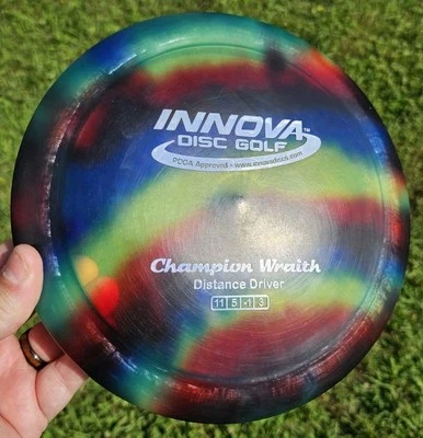 New! Penned-Run Swoosh Stamp Innova Champion Wraith - 176g, Factory Dyed, 9.5/10 - Image 1 of 4