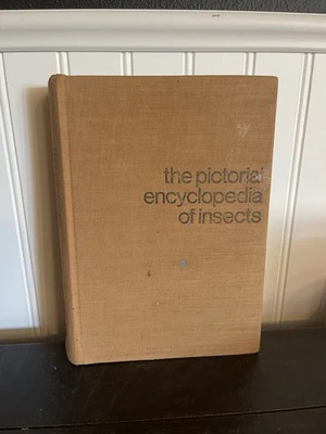 Vintage 1969 The Pictorial Encyclopedia of Insects By V.J Stanek Entomology - Image 1 of 4