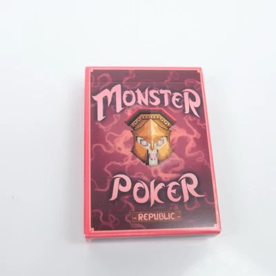 2021 Gen Con Convention Monster Poker Republic Card Game Complete New - Image 1 of 4