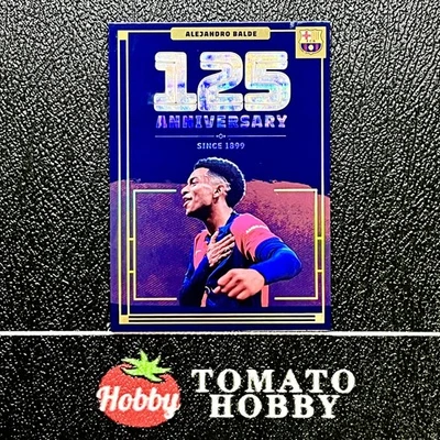 ELEVENCARD TEAM SET 2023-24 ALEJANDRO BALDE /199 BLUE REFRACTOR BARCELONA - Image 1 of 2