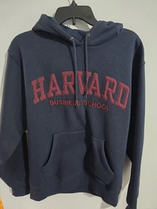 Vintage Harvard University Business School JanSport Hoodie Sweatshirt Size Small - Picture 1 of 5
