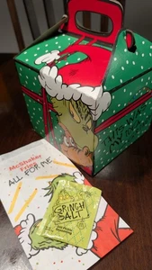 2025 McDonalds Happy Meal Grinch Salz für Erwachsene, Grinchbeutel, Grinchbox, OHNE SOCKEN - Bild 1 von 4
