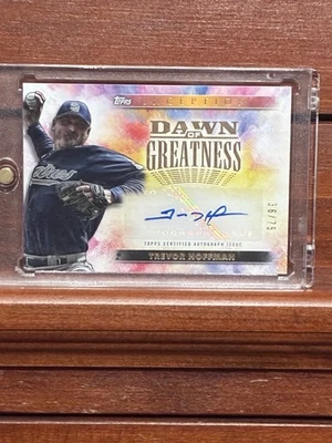 2024 Topps Inception Trevor Hoffman 36/75 Dawn of Greatness Auto #DGA-TH -Padres Foto 1 de 4