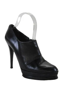 Stuart Weitzman Womens Leather Platform Stiletto Booties Black Size 8 - Picture 1 of 5
