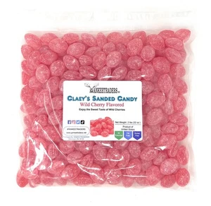 Claeys Sanded Candy Drops, Wild Cherry, 2 Pound - Picture 1 of 3