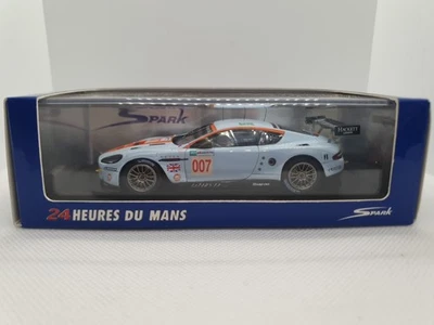 Spark Model S1213 Aston Martin Racing DBR9 #007 Le Mans 2008 1:43 Diecast Model - Image 1 of 4