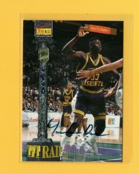 D18959 1994 Signature Rookies Draft Picks Signatures #100 Vic Darensbourg #/7750 - Image 1 of 1