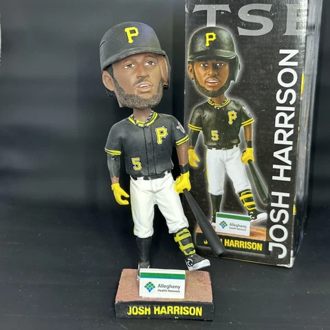 Josh Harrison Pittsburgh Pirates 2015 Bobblehead SGA New In Box Cover