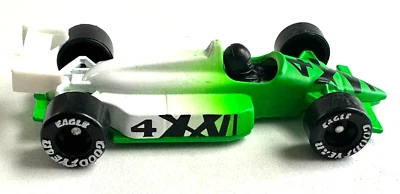 Matchbox Indy Racer 1993 #4 RAD Racing Team DIECAST 1:55 Green White Goodyear - Image 1 of 4