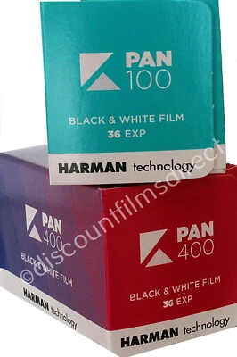 2 x KENTMERE PAN (ILFORD) 35mm 36exp B&W CAMERA FILM TRIAL PACK - 1st Class Post - Изображение 1 из 3