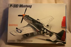 P-51D Mustang Testors 590 Modellbausatz im Maßstab 1:48 Vintage - Bild 1 von 5