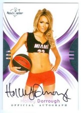 HOLLEY DORROUGH "AUTOGRAPH CARD" BENCHWARMER SIGNATURE SERIES 2015