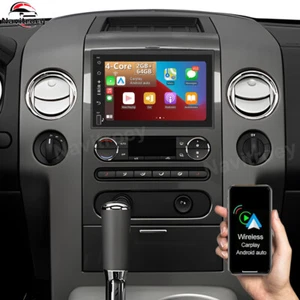For 2004-2008 Ford F-150 F150 Apple Carplay Car Radio Android 13 Navi GPS Player - Picture 1 of 21