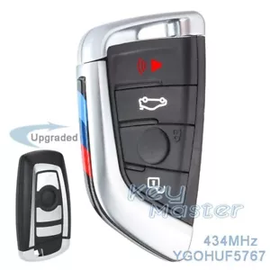 for BMW 5 7 Series F Chassis 2011-2019 Upgraded 434MHz Smart Remote Car Key Fob - Picture 1 of 4