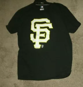 MAGLIETTA ORIGINALE MLB SAN FRANCISCO GIANTS NERA MEDIA SPEDIZIONE GRATUITA - Foto 1 di 3