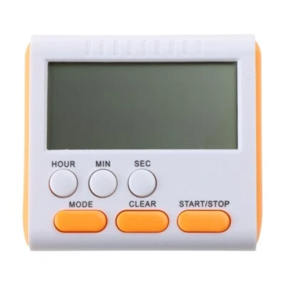 Temporizador digital para maestro temporizadores pequeños para niños imán trasero pantalla LCD grande 24H Foto 1 de 4