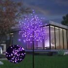 Cherry Blossom 6FT Led Lighted Tree Solar Power Outdoor Decoration Spring Yard