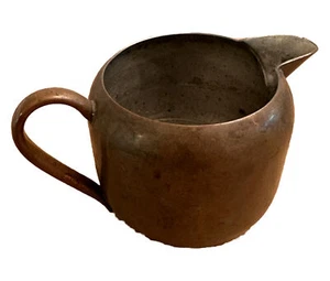 Vintage COPPER READING TUBE CORP. Solid Copper Cup Pitcher 1940'S 3” - Picture 1 of 7