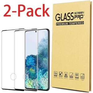 Clear Tempered Glass Screen Protector For Samsung Galaxy S20/S20 Plus/Ultra/FE - Picture 1 of 16
