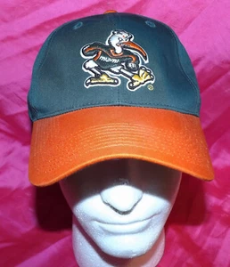 🔥 UNIVERSITY OF MIAMI MASKOTTCHEN NCAA VERSTELLBAR BASEBALL KAPPE ERWACHSENE MÜTZE - Bild 1 von 4