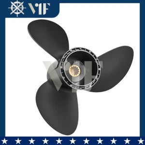 Hélice fueraborda de barco 11 3/4x17 para BRP Johnson Evinrude 40-50 HP 13 dientes - Imagen 1 de 6