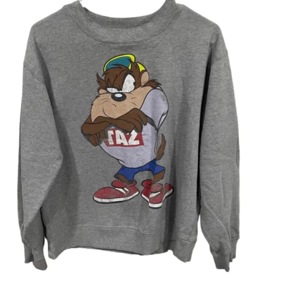 Sudadera Looney Tunes Taz Cuello Redondo Talla S Foto 1 de 4