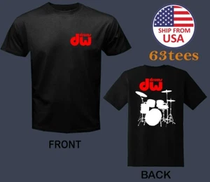 DW Drums Men's Black Size S to 5XL - Picture 1 of 2
