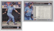 1992 Leaf Preview George Brett #19 HOF