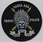 Tribal Police NEW MEXICO  SANTA ANA  Totenkopf  Polizei Abzeichen Patch Aufnäher