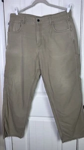 Carhartt FR FLAME RESISTANT NFPA 2112 Pants Khaki size 38X30 Work Wear Mens - Picture 1 of 16