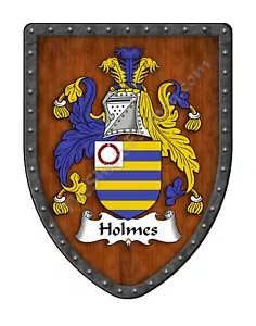 Escudo de armas personalizado de la familia Holmes escudo colgante SH503P-DG-HG - Imagen 1 de 1