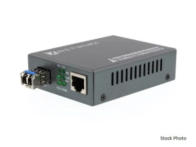 Fiber Media Converter - 100Base-FX, LC Singlemode, 20km, 1310nm NETWORKX - Image 1 of 4