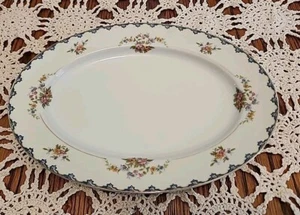 ¡ANTIGUO PLATO OVALADO NORITAKE ATHLONE 11 1/2"! ART DECO! CIRCA 1921 - Imagen 1 de 11