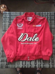 Chase Authentics Vintage Dale Earnhardt Jr Childrens Size L Nascar Jacket NICE! - Picture 1 of 10