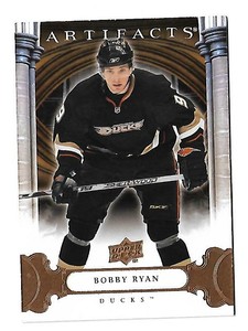 2009-10 Bobby Ryan Artifacts Hockey Trading Card #58