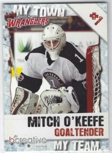 2011-12 Las Vegas Wranglers (ECHL) Mitch O'Keefe (goalie)