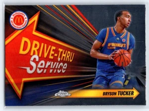 2024 Topps Chrome McDonalds Bryson Tucker Drive-Thru Service #DTS-BRT Indiana - Picture 1 of 2