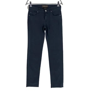 JACOB COHEN Women 711 Dark Blue Slim Jeans Pants W26 L34 Made In Italy - Picture 1 of 13