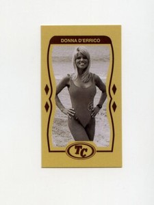 #LK.0475 DONNA D'ERRICO Anti Tobacco NO SMOKING Trade Card RARE