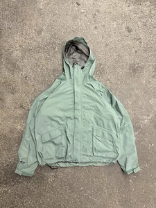 L.L. Bean Fly Fishing Outdoor Gor-Tex Jacket Mens XL Green Hooded - Picture 1 of 13