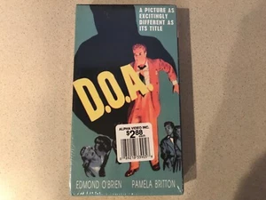 D.O.A. (VHS, 1995) Edmond O'Brien, Pamela Britton - Sealed - Picture 1 of 5