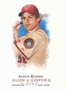 2007 Topps Allen and Ginter #3 Austin Kearns