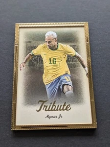 2022 Futera Unique Tribute 23Kt Gold Neymar Jr Brazil /14 - Picture 1 of 8