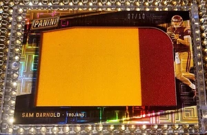 #d 07/10 2018 National VIP Sam Darnold JUMBO PATCH USC MINT Vikings NEW PICS!  - Picture 1 of 7