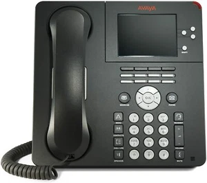 Avaya 9650C IP Systemtelefon Farbdisplay schwarz PoE  - Bild 1 von 3